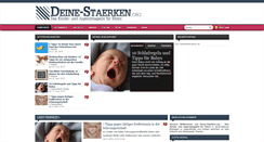 Desktop Screenshot of deine-staerken.org