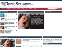 Tablet Screenshot of deine-staerken.org